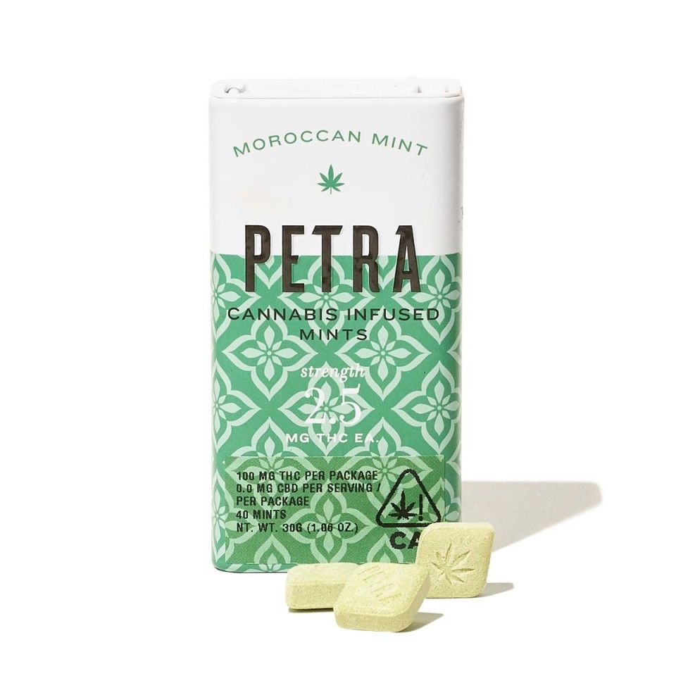 Kiva - Moroccan Petra Mints (100mg)