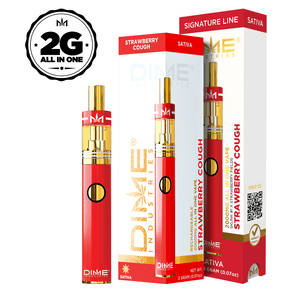 DIME STRAWBERRY COUGH DISPOSABLE 2G