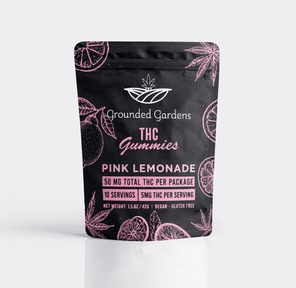 Gummies I Pink Lemonade I 50mg I Grounded Gardens I 10pc