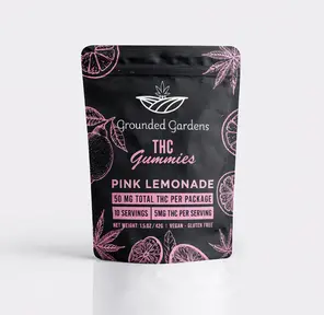 Gummies I Pink Lemonade I 50mg I Grounded Gardens I 10pc