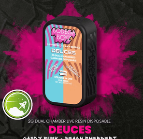 Deuces Candy Funk x Peach Sherbet Live Resin Vape