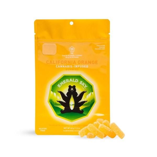 Emerald Sky - California Orange Gummies 100mg