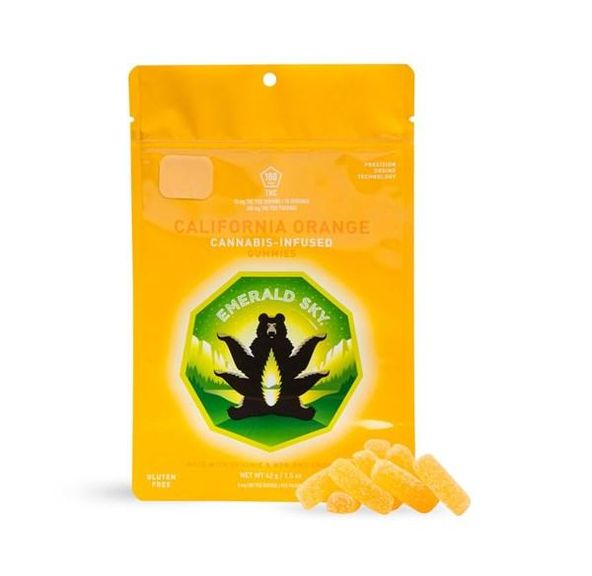Emerald Sky - California Orange Gummies 100mg