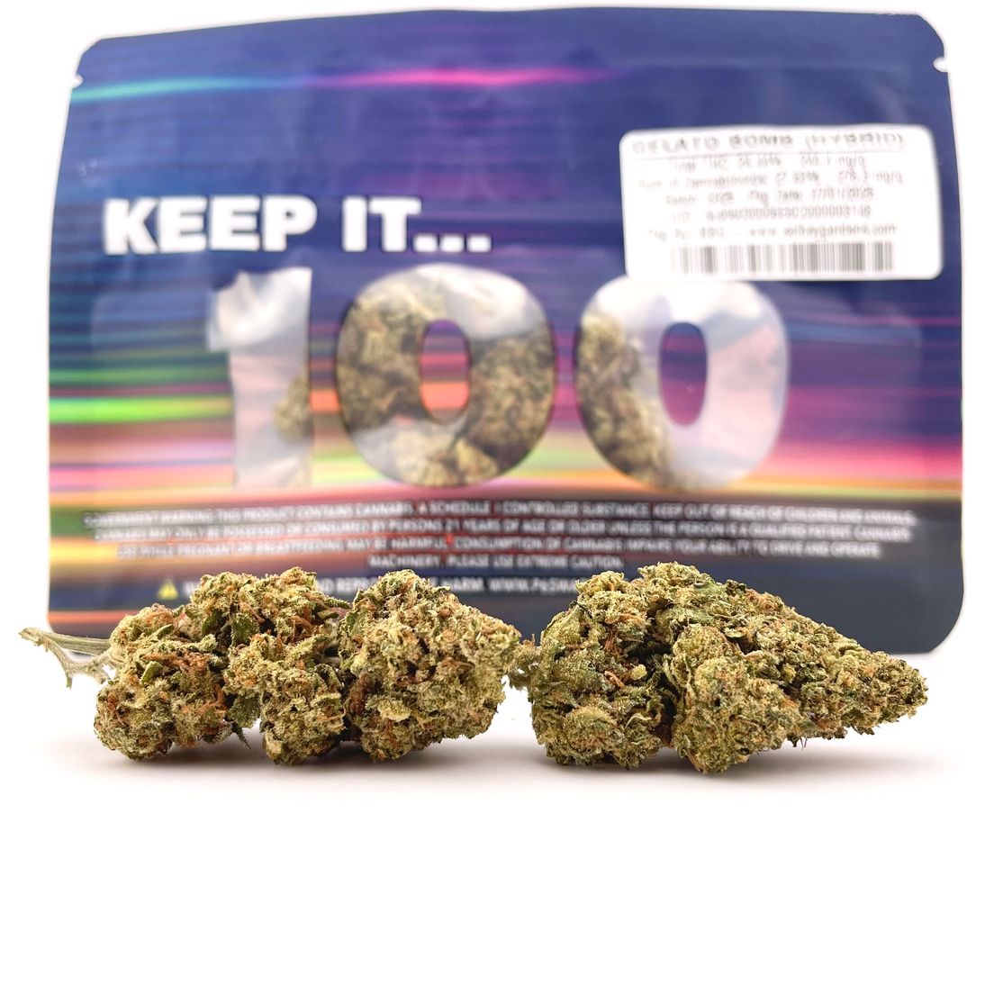 *BLOWOUT DEAL! $25 1/8 Gelato Bomb (24.44%/Hybrid) - Keep it 100