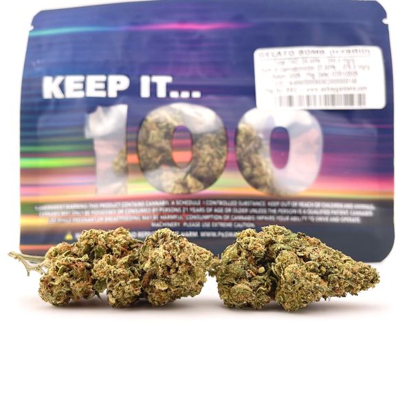 *BLOWOUT DEAL! $25 1/8 Gelato Bomb (24.44%/Hybrid) - Keep it 100