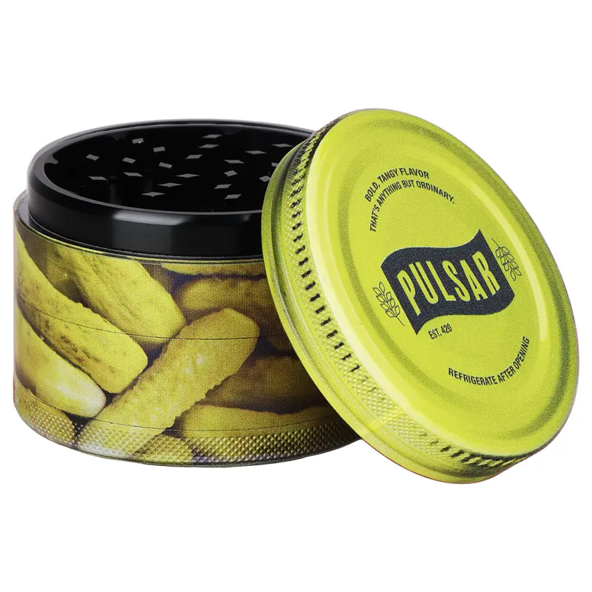 AFG Distribution- Pickle Jar- Pulsar V3 Aluminum Grinder- 4 Piece- 2.5"