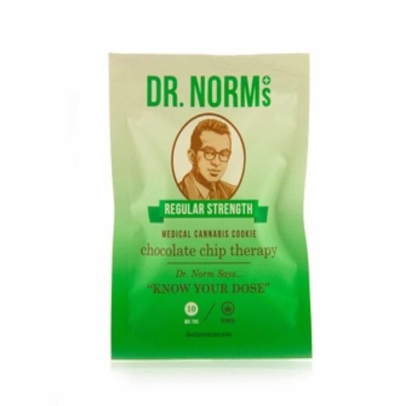 Dr. Norm's - 10mg Single Chocolate Chip Therapy Cookie