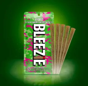 5 PACK (5 x 1 Gram) Infused Pre-Rolled Blunts HYBRID 5.00 g