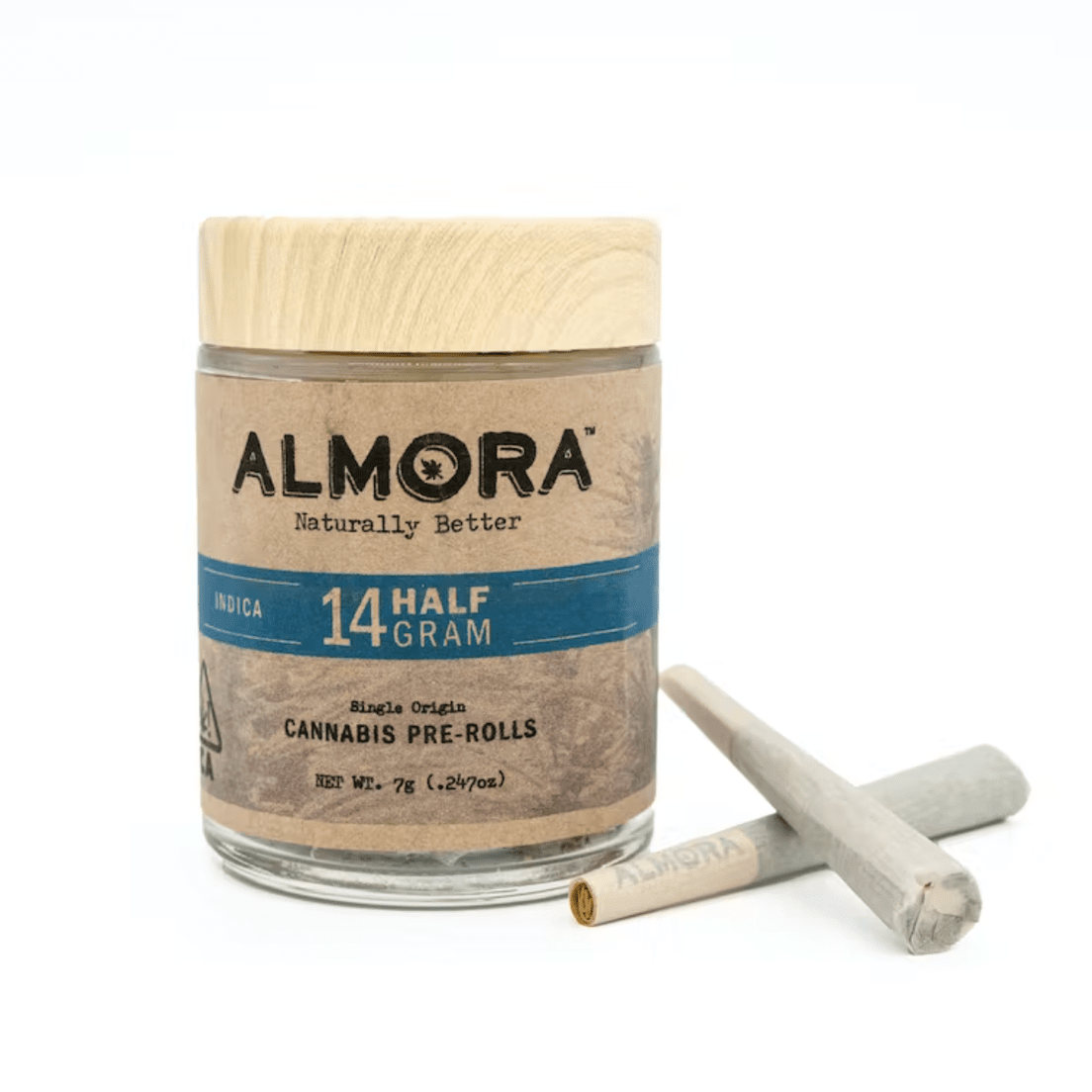 Almora Farm - (x14) .5g Prerolls - 7g - Ice Cream Cake