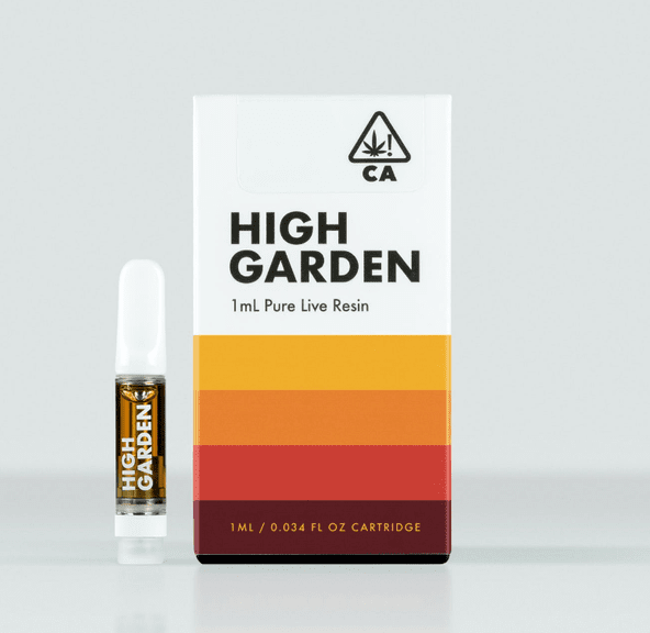 High Garden - Green Crack (1ml Pure Live Resin Cartridge) 1g