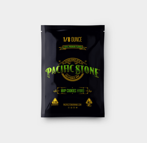 Pacific Stone Flower 3.5g Pouch Hybrid MVP Cookies