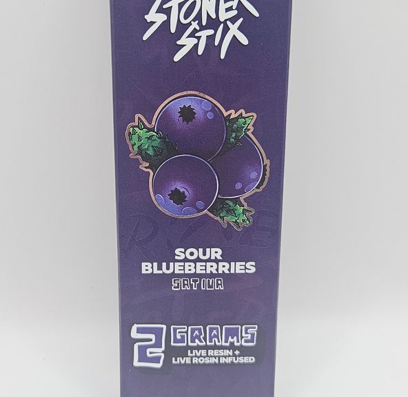 Stoner Stix - Disposable - Sour Blueberries - 2G