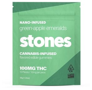 100mg Green Apple Gummies - STONES