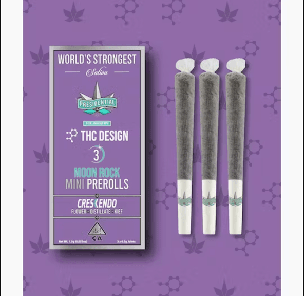 Presidential Pee-Wee Mini Pre-roll (3 pack ) - Crescendo