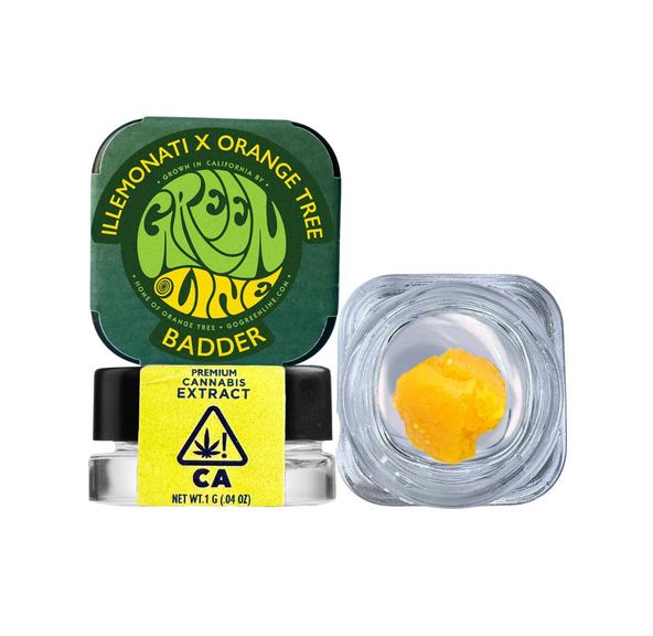 GREENLINE - Badder 1g - Illemonati X Orange Tree
