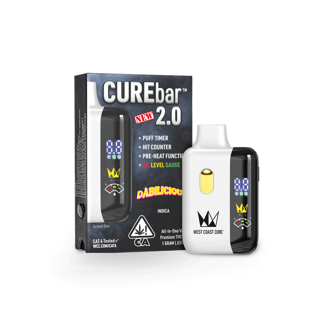 Dabilicious - 1g AIO CUREbar 2.0