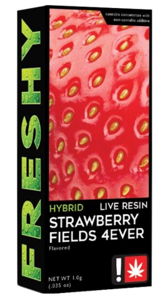 Freshy Live Resin + Botanical Terps Carts: Strawberry Fields