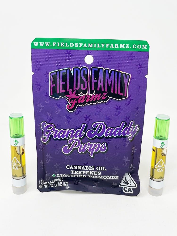 Fields Family Farmz - 1g Cartridge (Grand Daddy Purple)