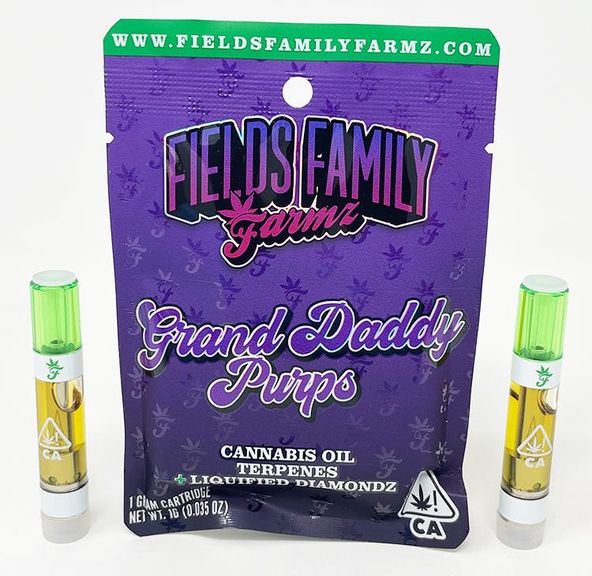 Fields Family Farmz - 1g Cartridge (Grand Daddy Purple)