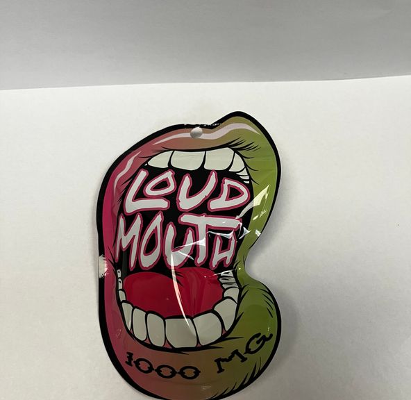 Loud Mouth Gummies 1000mg 4pk (Sour Watermelon)
