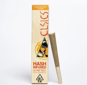 CLSICS — Hash Infused Preroll Clockwork Lemon 1.00 g