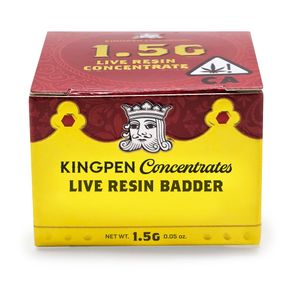 Kingpen Live Resin Badder White Rhino 1.5g