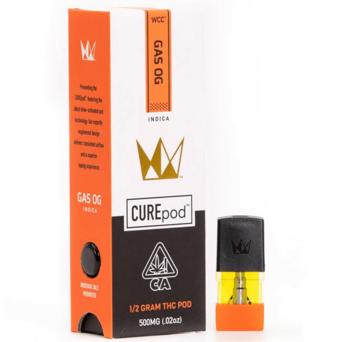 0.5g Gas OG (Indica) CUREpod - WCC