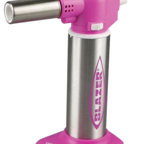 BLAZER BIG BUDDY BUTANE REFILLABLE TURBO TORCH - PINK