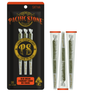 PACIFIC STONE SATIVA VAREITY PACK 3G PRE ROLLS