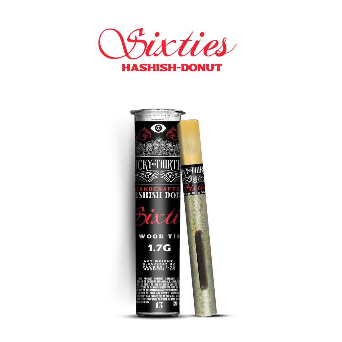 White Fire Hashish Donut Hole - 1.7g