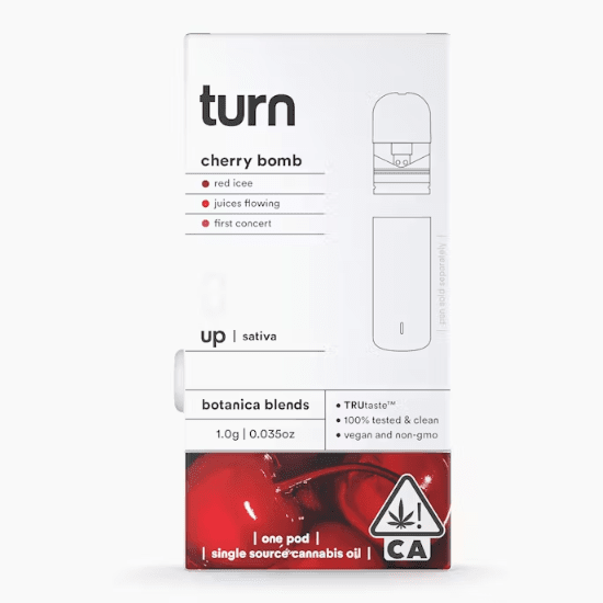 cherry bomb (sativa) / botanica blends / pod
