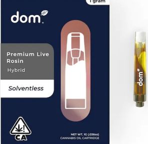 DomPen Fruity Cookies Live Rosin 1g Vape