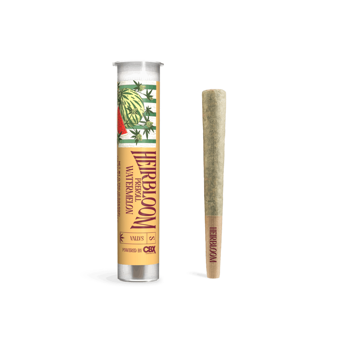 Heirbloom by CBX- Watermelon Preroll 0.75g (S)