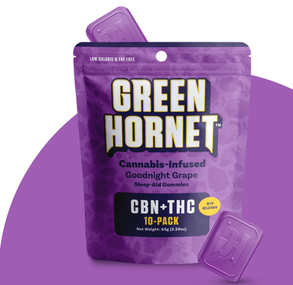 Green Hornet - Goodnight Grape CBN:THC