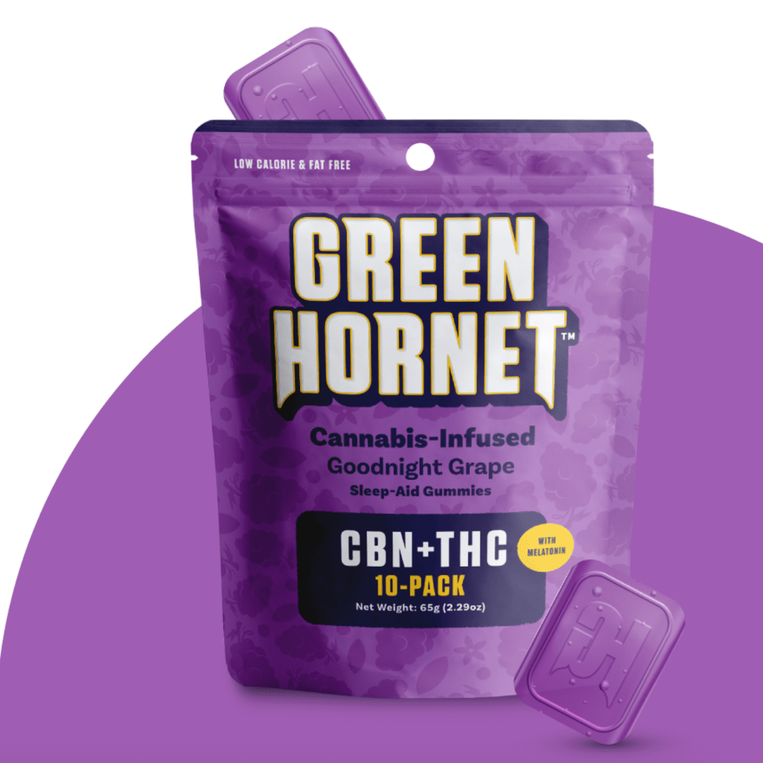 Green Hornet - Goodnight Grape CBN:THC