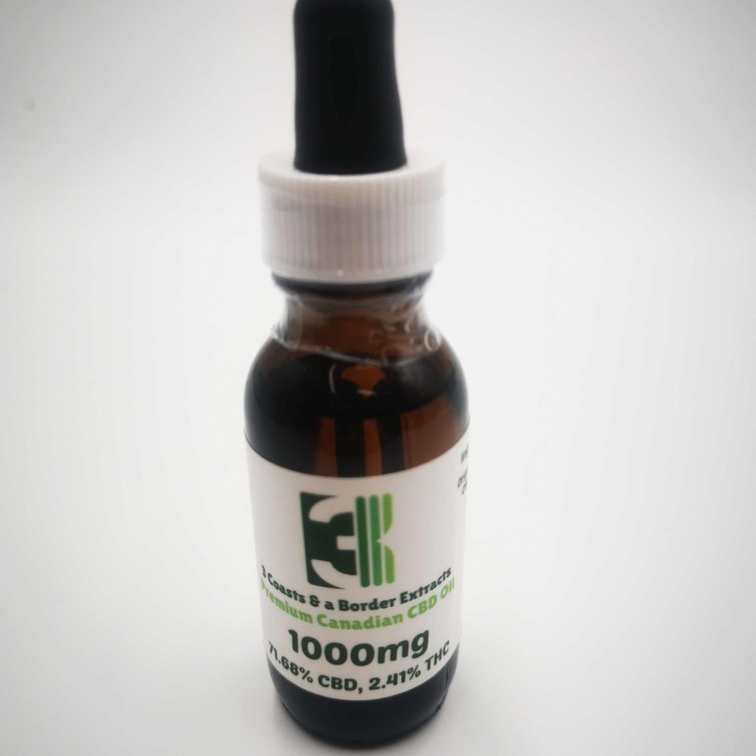 3 Coasts & A Border CBD Oil - 1000mg