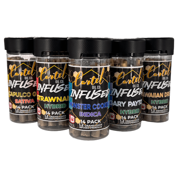 CARTEL OIL JUNGLE JUICE 7 PACK INFUSED PREROLLS 8.4G