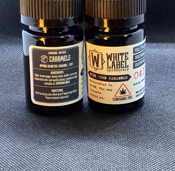 White Label- Full Spectrum Caramels- 500mg
