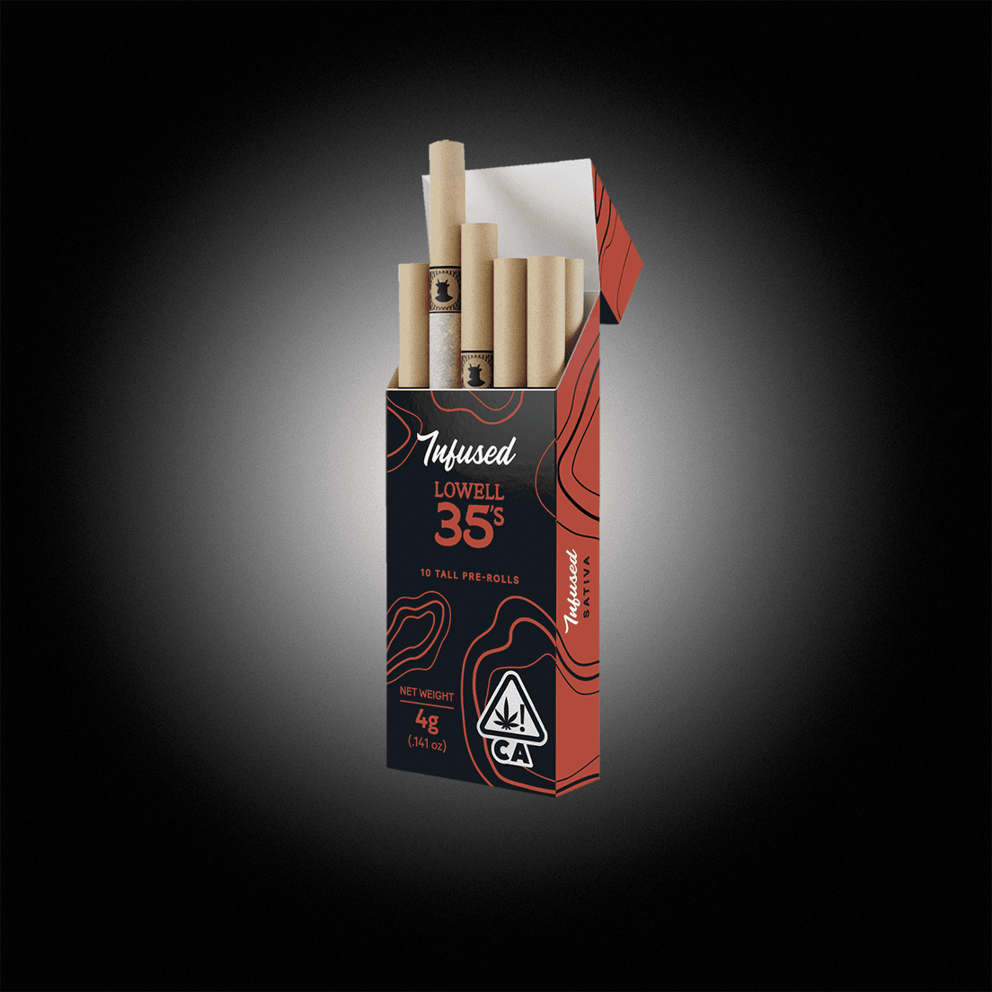 Lowell Herb Co. - Lowell Infused 35's | 4g Pre-Roll Pack | Trailblazer Sativa 4g