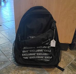 Apparel - Backpack Black Exclusive