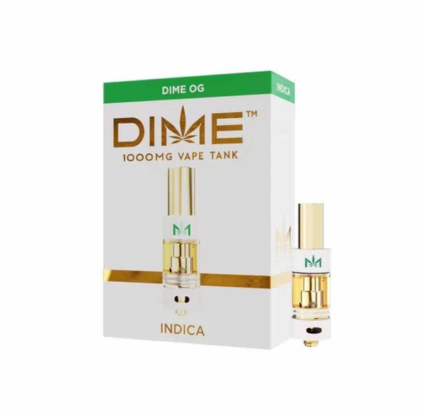 Dime Industries | Cart | Dime OG | 1g | Indica | 88.16% THC