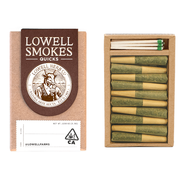 Lowell- Quicks The Zen Hybrid 10PK Prerolls 3.5g (H)