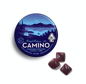 * Kiva Camino Gummies 5:1 - Midnight Blueberry "Sleep" (100mg THC/20mg CBN)