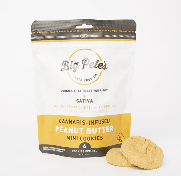 Big Pete's 60mg Sativa PB 6 Pack Edible $14.33