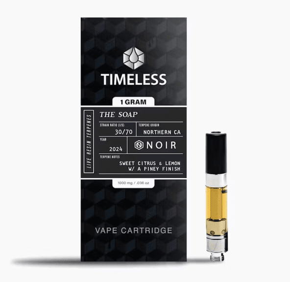 Noir The Soap 1000mg Vape Cartridge (Live Resin)