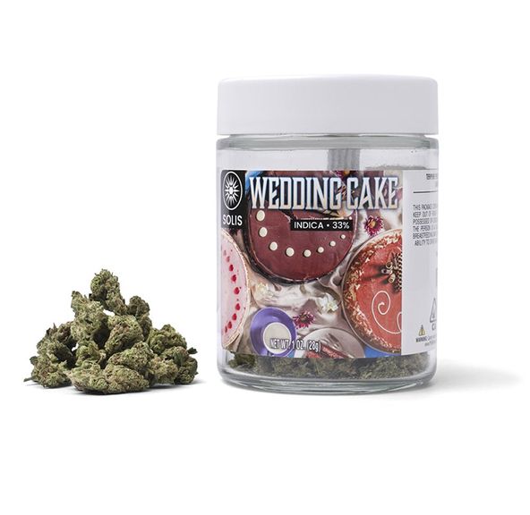 Solis | Wedding Cake | Jarred Flower | (28G) Indica