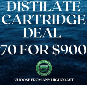 70 Highcoast Distillate Cartridge Deal