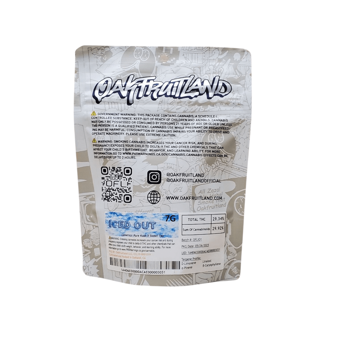 Oakfruitland - Iced Out 7g