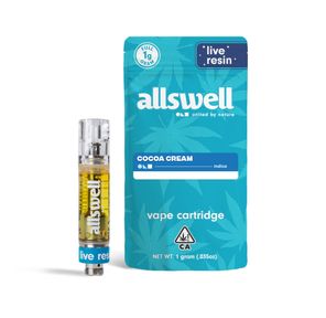 Allswell | Vape Cart | 1g | Live Resin | Cocoa Cream