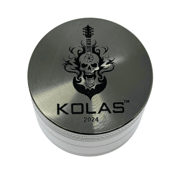 Kolas Branded Grinder Skull w/ Guitar